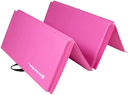 We Sell Mats 4 ft x 8 ft x 2 in Personal Fitness & Exercise Mat, Lightweight and Folds for Carrying