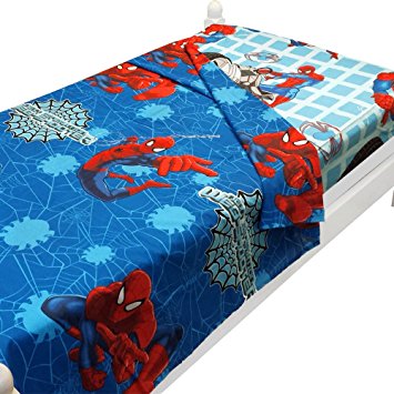 Marvel Spiderman "I am the Ultimate" 2-pc. Twin Size Sheet Set