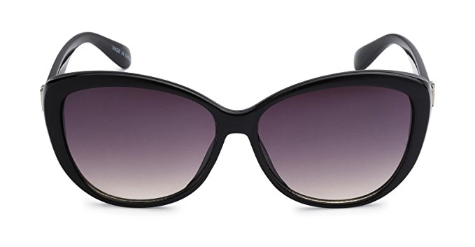 Eason Eyewear Women's Indie Oversized Cat Eye Sunglasses Eye Styled