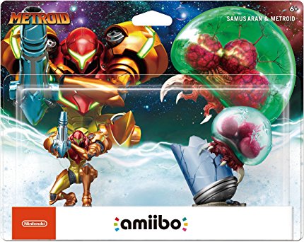 Amiibo - Samus Aran & Metroid (2-Pack)