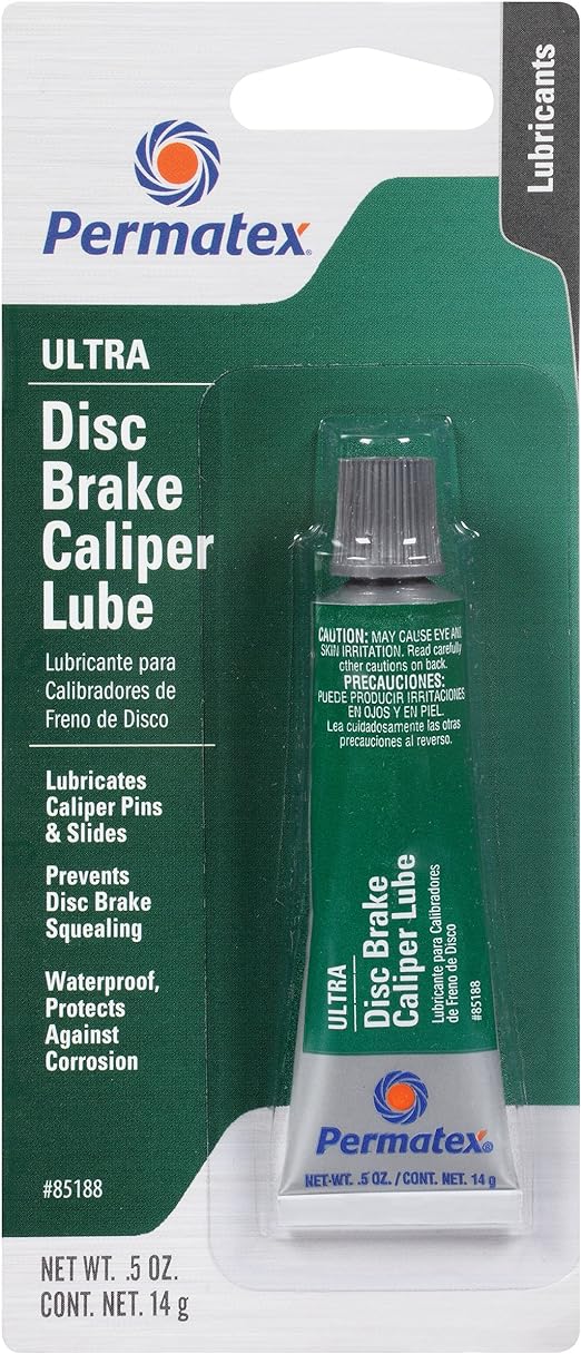 Permatex 85188-6PK Ultra Disc Brake Caliper Lube, 0.5 oz. (Pack of 6)