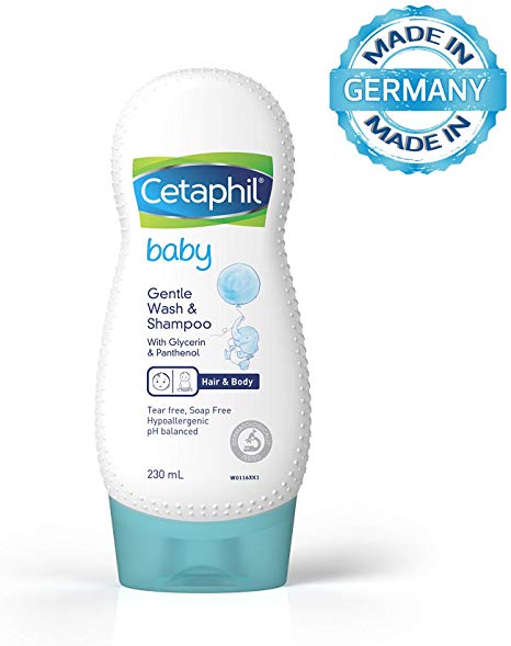 Cetaphil Baby Shampoo and Wash, 230 ml