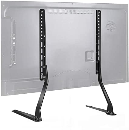 TV Stand, Height Adjustable Table Top TV Stand for 37-70 Inch Flat&Curved TVs up to 50kg Max.VESA 600x400mm (TV Stand 37-70 Inch)