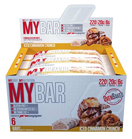Pro Supps My Bar Iced Cinnamon, 6 Count