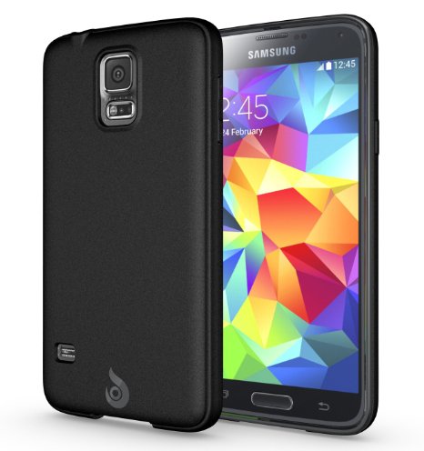 Galaxy S5 Case Diztronic Matte Back Flexible TPU Case Rev 2 for Samsung Galaxy S5 - Matte Black - GS5-DM-BLK-R