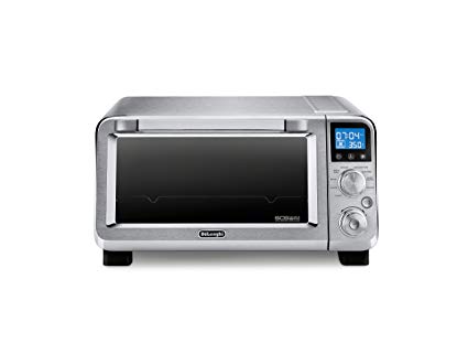 Delonghi EO141040S Livenza Compact Stainless Steel Digital Oven, 0.5 cu. ft