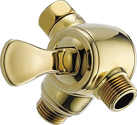 Delta Faucet U4929-PB-PK 3-Way Shower Arm Diverter for Handshower, Polished Brass