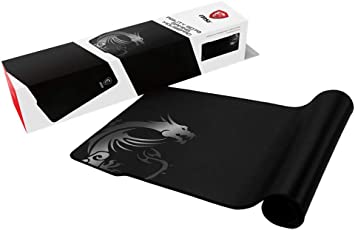 MSI Agility GD70 Premium Gaming Mouse Pad, XXL Wide Extended Size, Smooth Silk Fabric, Anti-Slip Natural Rubber Base, 36” X 16” X 0.1”