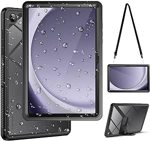 Waterproof Case for Samsung Galaxy Tab A9 Plus 11 Inch 5G 2023 Case,Built-in Screen Protector/Kickstand/Full-Body Shockproof Protective Cover for Tablet A9  11'' (SM-X210/X216/X218)