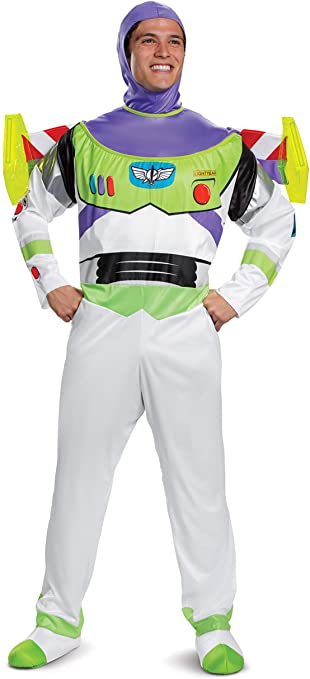 Disney Disguise Toy Story Men's Buzz Lightyear Deluxe Adult