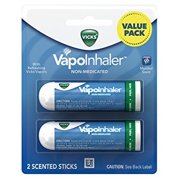 Vicks VapoInhaler Non Medicated Scented Sticks, Twin Pack