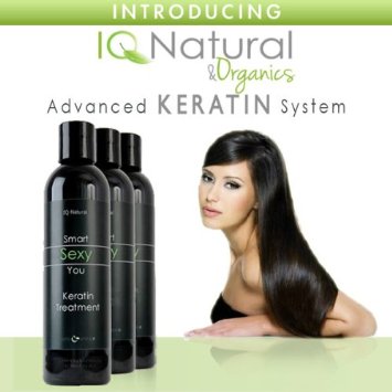 Brazilian Keratin Hair Straightening Treatment kit INCLUDES 4oz Clarifying Shampoo 4oz Post treatment conditioner 4oz Keratin Straightening Treatment