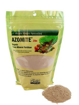 2 Lbs of Azomite - OMRI Organic Trace Mineral Soil Additive Fertilizer - Handy Pantry Brand - 67 Trace Minerals Selenium Vanadium Chromium