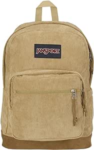 JanSport Right Pack Expressions Backpack - Travel, Work, or Laptop Bag - Curry Corduroy