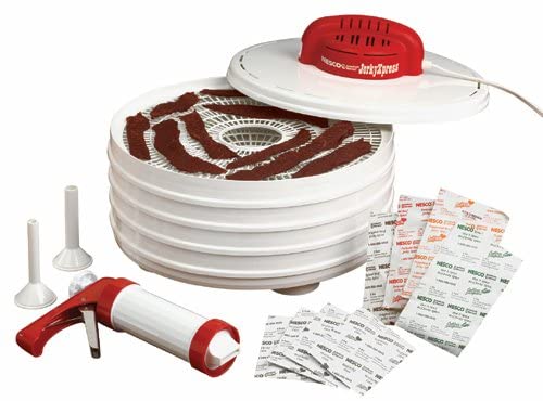 Nesco JerkyXpress dehydrator, 14 inches X 9.75 inches, White