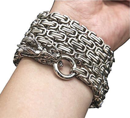Phoenix outdoor full steel self defense hand bracelet chain