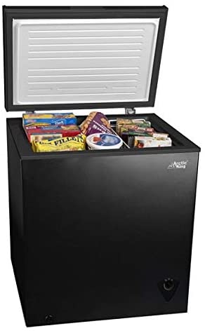 Arctic King Chest Freezer 5 cu ft (Black)