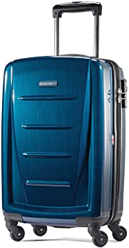 Samsonite Winfield 2 Hardside Luggage with Spinner Wheels, Deep Blue, Carry-On 20-Inch