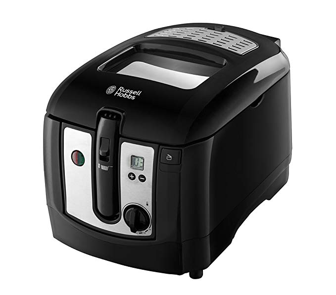 Russell Hobbs 24580 Digital Deep Fryer, Plastic, 2300 W, 3 Litres, Black