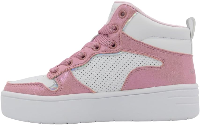 Skechers Girl's Court High-Shine Kicks Sneaker