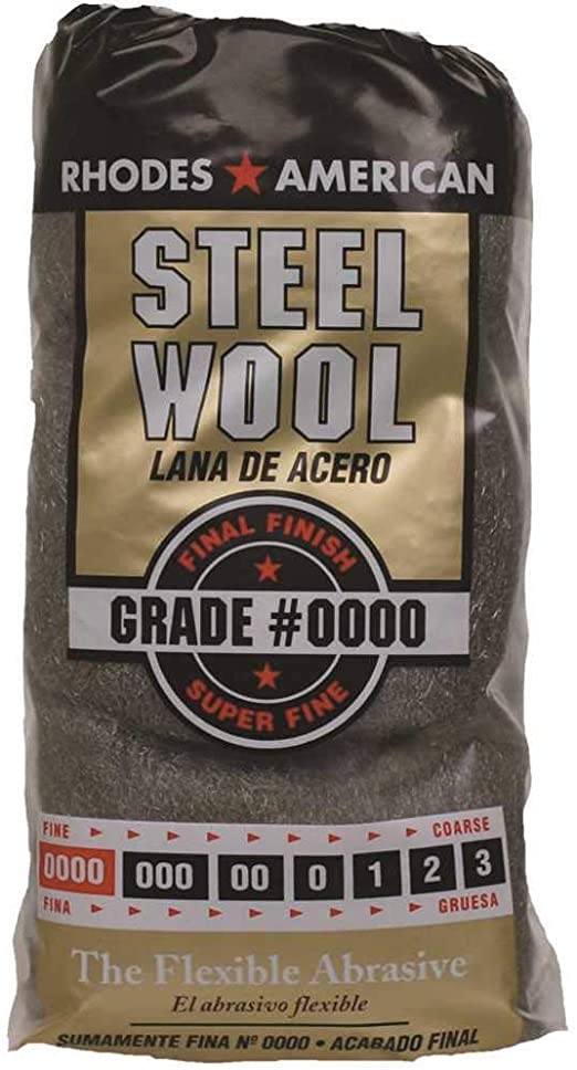 Rhodes American Steel Wool Fine No. 0000