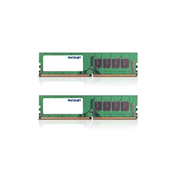 Patriot Signature Line DDR4 16GB (2 x 8GB) 2666MHz (PC4-21300) UDIMM Dual Kit Memory Kit PSD416G2666K