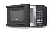 Westinghouse WCM770B 700 Watt Counter Top Microwave Oven 07 Cubic Feet Black Cabinet