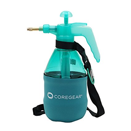 CoreGear (ULTRA COOL) USA Misters 1.5 Liter Personal Water Mister Pump Spray Bottle With Insulated Neoprene Cool Sleeve