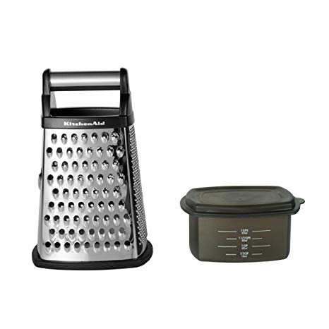 KitchenAid Gourmet Box Grater, Black