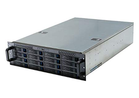 Norco 3U Rack Mount 16-Bays SATA/SAS Server Chassis RPC-3216