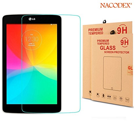 Glass Screen Protector,For LG G Pad 7.0 inch V400 Nacodex® Tempered Glass Screen Protector (For LG G Pad 7.0 inch V400)