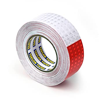 Reflective Tape - 2 Inch by 30 Yards - High Visibility Vinyl Tape | Reflective Film for Outdoor Features, Safety Vest, Attic Stair Railing, Camper Stairs, Driveway Markers & More