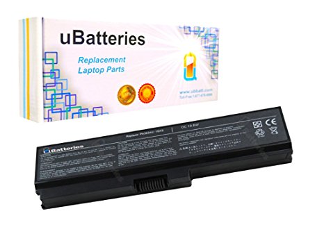 UBatteries Laptop Battery Toshiba Satellite C655D-S5300 C655D-S5302 C655D-S5303 C655D-S5304 C655D-S5330 C655D-S5331 C655D-S5332 C655D-S5334 - 6 Cell, 4400mAh