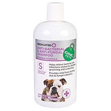 GNC Pets Anti-Bacterial and Anti-Fungal Dog Shampoo 17oz lavender