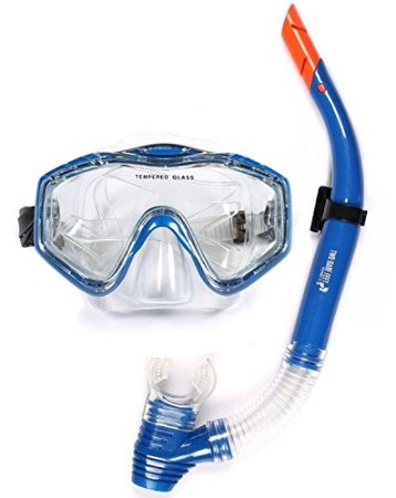 Two Bare Feet - Mask and Snorkel ADULT SET - by MIKES DIVING