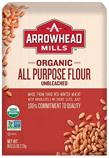 Arrowhead Mills Organic Unbleached All-Purpose Flour, 5 lb