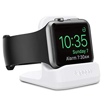 Spigen S350 Designed for Apple Watch Stand with Night Stand Mode for Series 4 / Series 3 / Series 2 / Series 1 / 44mm / 42mm / 40mm / 38mm, Patent Pending