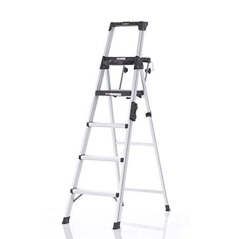 COSCO 2061AABLKE Signature Series Step Ladder, 6ft, Steel