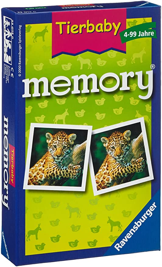RV Animal Baby Memory 2-8 Players, Aged 4 Years (230 136)
