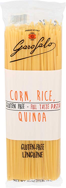 Garofalo, Pasta Linguine Corn Quinoa Rice, 16 Ounce