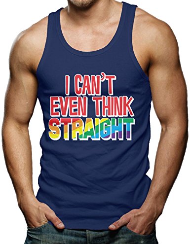 I Can't Even Think Straight Men's Tank Top T-shirt