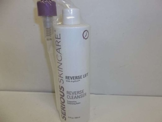 Serious Skincare Reverse Lift with Argifirm Reverse Cleanser Supportive Cleansing Balm 12 Fl Oz 354 Ml