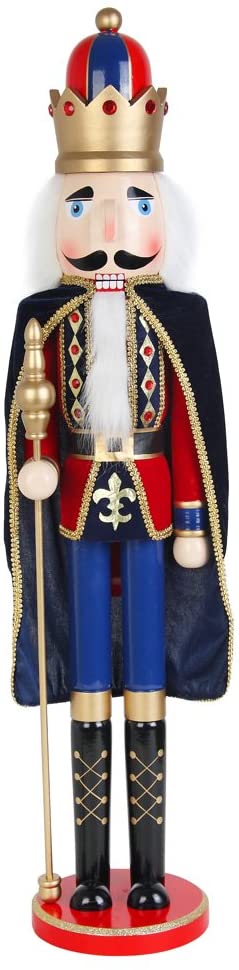 Jeco 36 Inch Nutcracker King with Cape