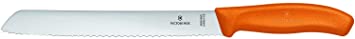 Victorinox Swiss Classic Bread Knife, 8.3 inches, Orange