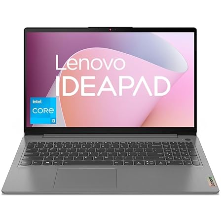 Lenovo IdeaPad Slim 3 Intel Core i3-1115G4 15.6" (39.62cm) FHD Thin & Light Laptop (8GB/256GB SSD/Win 11/Office 2021/3 Month Game Pass/1Year Onsite  1Year ADP/Arctic Grey/1.65Kg), 82H803U0IN