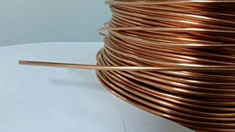 JumpingLight Bonding Pool Ground Wire Solid Bare Copper 6 AWG 100 FEET Cables Electronic Stranded Wire Cable Electrics DIY