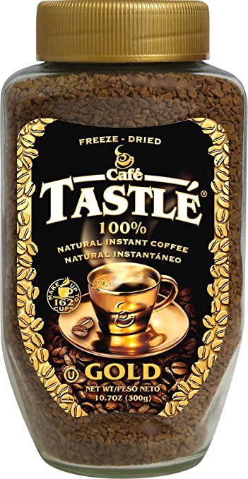 Cafe Tastle Gold Freeze Dried Instant Coffee, 10.7 Ounce
