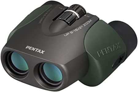 Pentax up 8-16x21 Binoculars, U-Series, Green