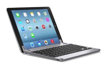 BrydgeAir Bluetooth Backlit Aluminum Keyboard for iPad Air, iPad Air 2 & iPad Pro 9.7-inch - Space Grey