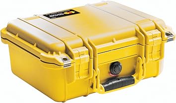 Pelican Carrying Case for Multiple Devices - Retail Packaging - Yellow, One Size (1400-000-240)